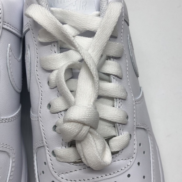 Women’s Air Force 1 ‘07 White DD8959-100 USED Without Box Dirty Laces Size 8 - Picture 9 of 14